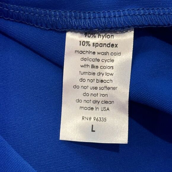 NWT Susana Monaco Tina Dress Royal Blue Large - Picture 13 of 14